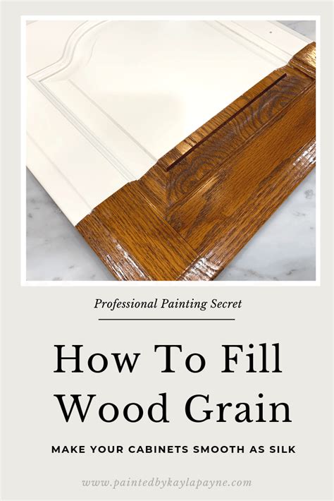 Finish by removing the paste with a wet cloth. how to fill grain how to get rid of wood grain in oak ...