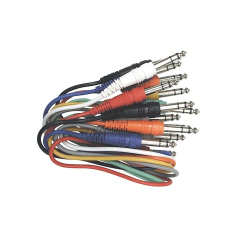 Livewire Trs Trs Balanced Patch Cables 8 Pack 17 In Musicians Friend