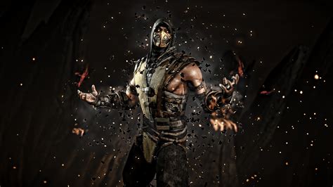 3840x2160 3840x2160 Sub Zero Warrior Mortal Kombat Video Games