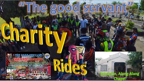 The Good Servant- Ride for a Cause. Charity Rides. Spiderman of Palo