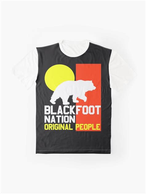 Blackfoot Nation Original People T Shirt By Impactees Redbubble