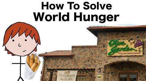 How To Solve World Hunger Explained In 22 Seconds Youtube