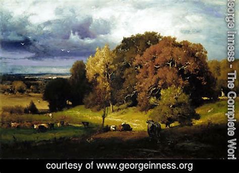 George Inness The Complete Works Autumn Oaks