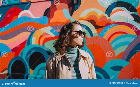 Person With Graffiti Woman With Graffiti Girl With Graffiti Stock