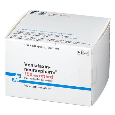 Venlafaxin Neuraxpharm Mg Retard St Mit Dem E Rezept Kaufen