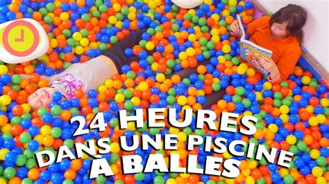 24h Challenge • Dans Une Piscine À Balles Multicolores 24 Heures