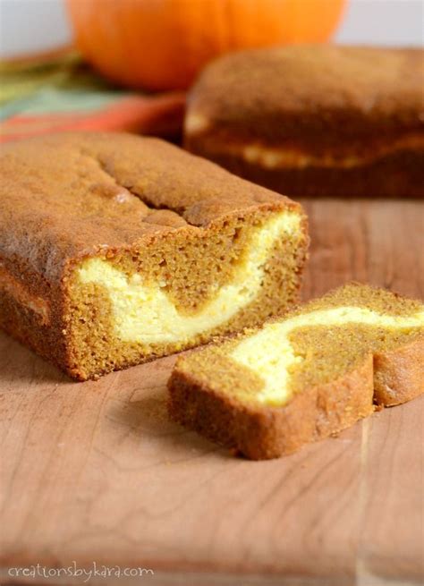 Cream Cheese Filled Pumpkin Bread Recipe Pumpkin Cream Cheeses