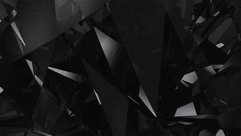 Abstract Black Diamond Loopable Uhd Background Stock Footage Video