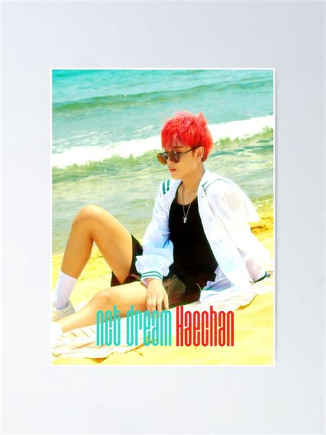 Nct Dream Haechan We Young Poster For Sale By Nurfzr Redbubble