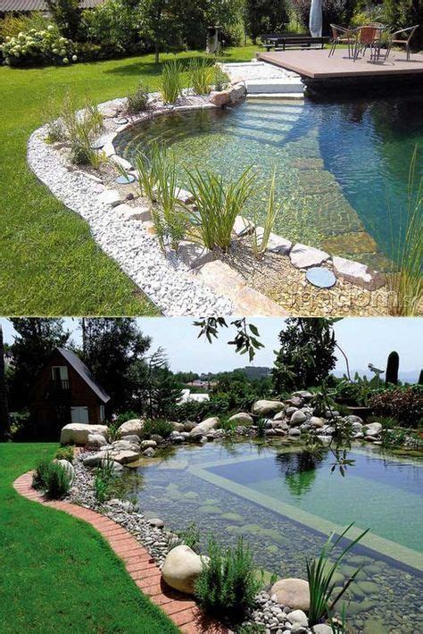 Unlike concrete, which is poured into a formwork or polyester shell, which is delivered in one piece in our garden, a buried steel swimming pool is a kit swimming pool to be buried. Family Natural Swimming Pools You Want To Jump Into ...