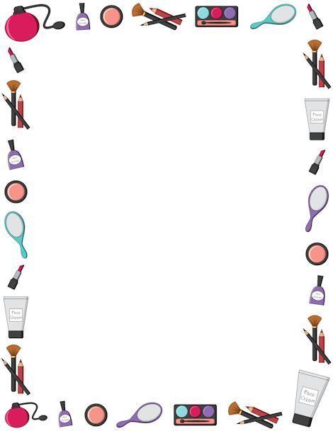 Cosmetology Clipart Border Cosmetology Border Transparent Free For