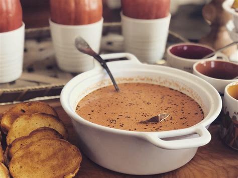 Top this tomato basil soup with freshly grated parmesan. Cathy's Sherried Tomato Soup | Recipe | Tomato soup, Best ...