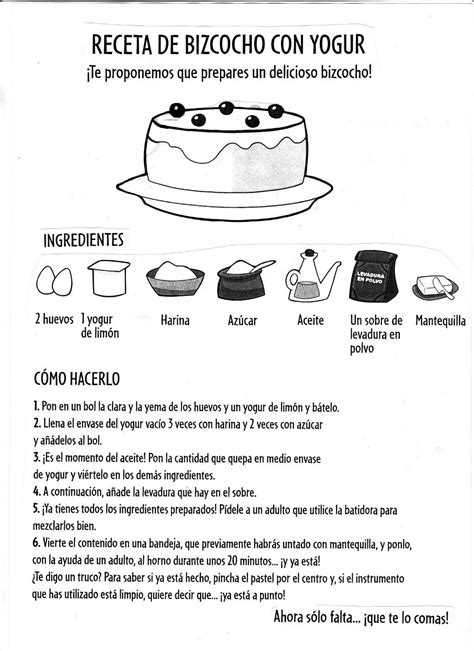 Irresistibles tartas y pasteles con su azúcar y sus ingredientes de color. RE(ETA DE (ON BIZ(OGO YOCUR proponernos ¡Te que ... | H1 ...