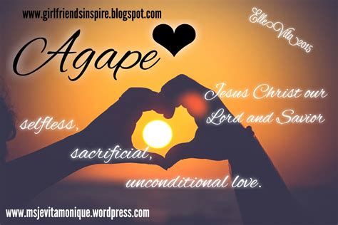 Girlfriends Inspire An Extension Of LOVE To You Agape Love With No Limits