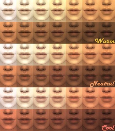 38 Best Sims 4 Skin Tones Images Sims 4 Sims Sims 4 Cc Skin