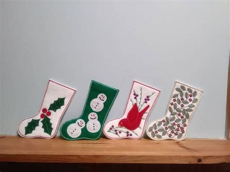 Mini Stocking Gift Card Holder Gift Card Stocking Etsy