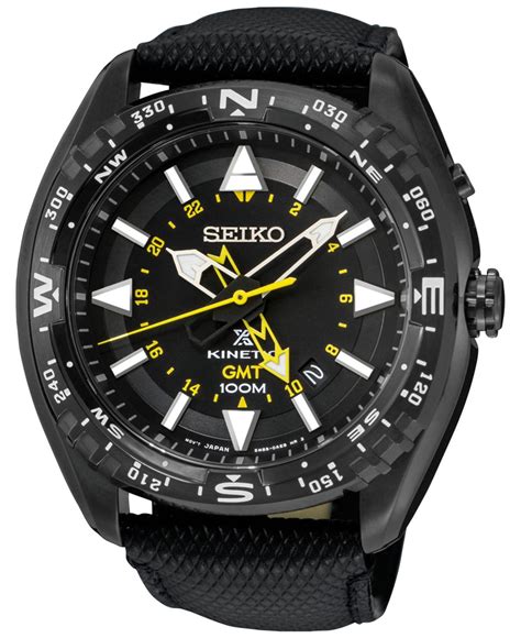 Top 65 Imagen Seiko Kinetic Watch Leather Strap Abzlocalmx