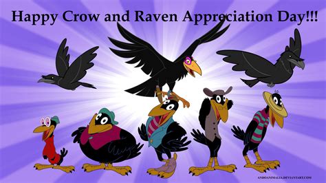 Crow And Raven Appreciation Day 2021 By Andoanimalia On Deviantart
