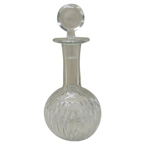 Stunning Cut Glass Crystal Decanter Handmade And Blown With Heart Stopper At 1stdibs