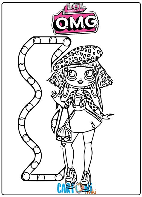 Lol Surprise Omg Printable Coloring Pages