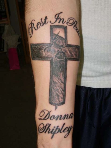 Wearing rebel flag tattoos are still a matter of controversy, but when do rebels care. RIP Cross tattoo