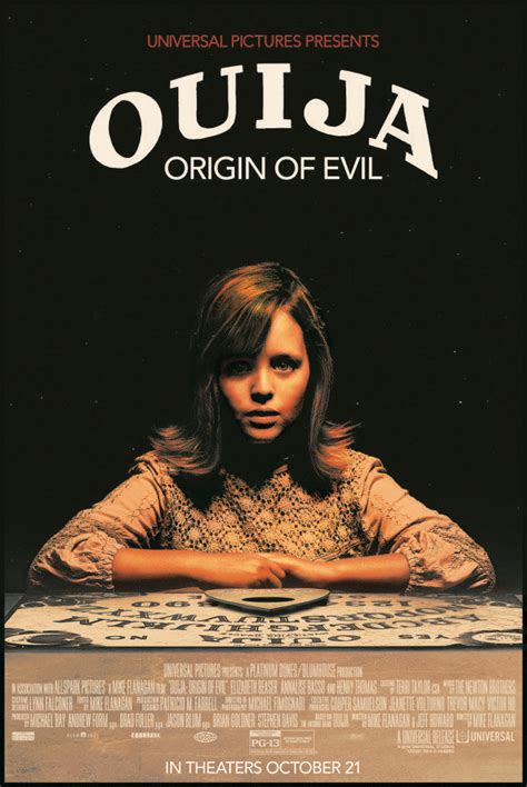 Ouija Origin Of Evil 2016 By Mike Flanagan Horror Posters Horror