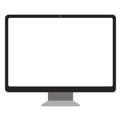 Computador de ícone de tela de computador simples - Baixar PNG/SVG ...