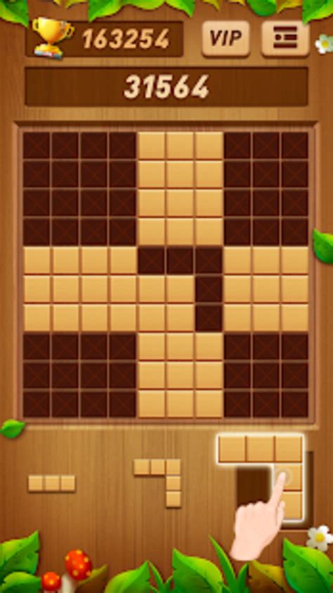 Wood Block Puzzle Free Classic Block Puzzle Game For