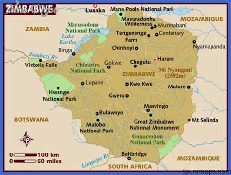 Great Zimbabwe Map Archives