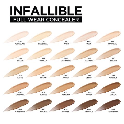 L Oreal Paris Infallible Full Wear Concealer Waterproof Full Coverage •