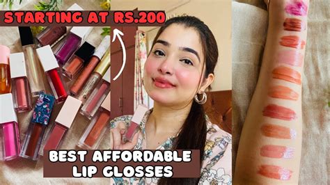 Best Affordable Lip Glosses Starting At Rs Clear Plumping