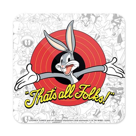 Thats All Folks Official Bugs Bunny Coaster Redwolf