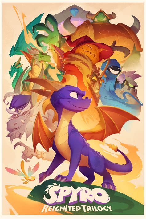 Spyro Reignited Concept Art