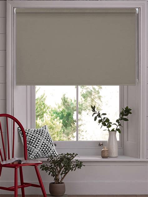 Taupe Blackout Thermal Roller Blind