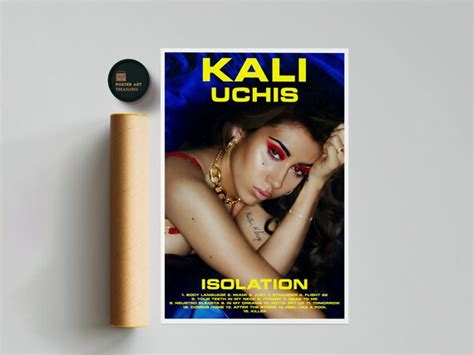 Kali Uchis Isolation Album Poster Room Decor Music Decor Etsy