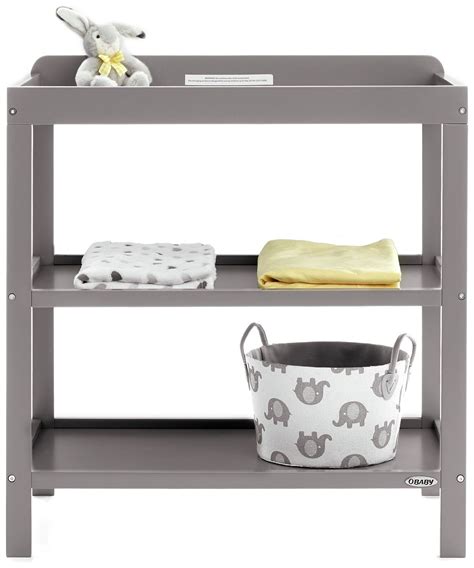 Buy Obaby Open Changing Unit Taupe Grey Changing Units And Changing