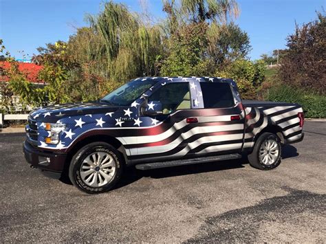 【けまでに】 Usa Flag Car Wrap， Usa Flag Car Decal， Usa Flag Car Sticker