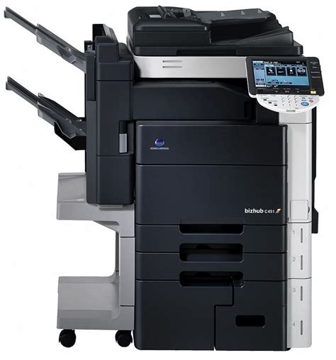 Its compact and stylish design as well as its generous functionality make it an asset in every office and especially suitable for departments that process sensitive data and confidential information. KONICA MINOLTA C451 PRINTER DRIVERS DOWNLOAD