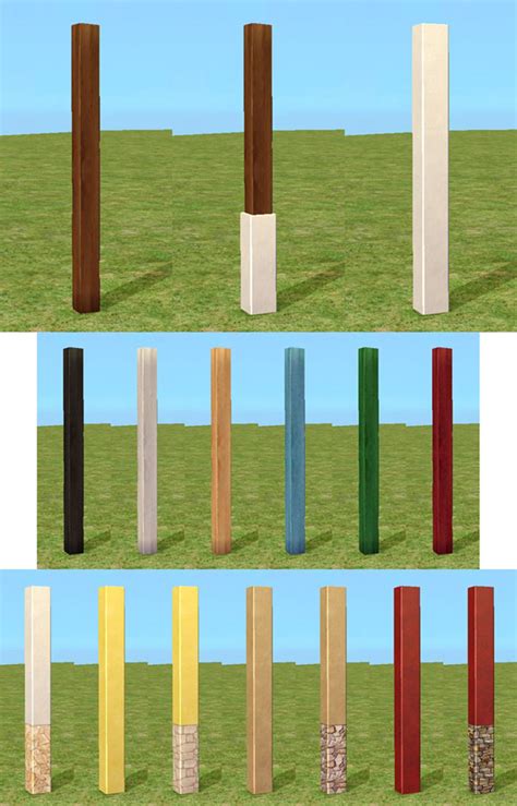 Mod The Sims Torrox Spanishsouthwestern Build Set Part 9 Columns