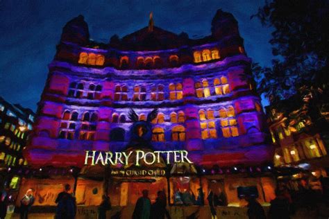 Harry Potter And The Cursed Child Palace Theatre London Digital Art