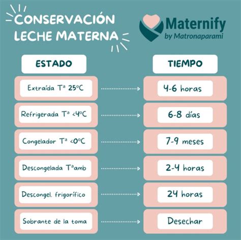 Conservación De La Leche Materna Guía útil Y Rápida