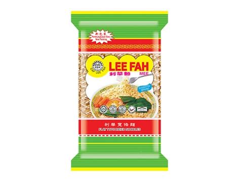 The manufactory of lee fah mee sdn bhd is situated in semaba kuching sarawak 93250 malaysia. Dried Noodle Flat Type - Lee Fah Mee