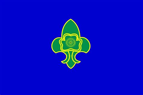 Bharath Scouts And Guides Flag