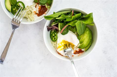 Keto Mexican Poached Egg Breakfast Bowls Carb Manager