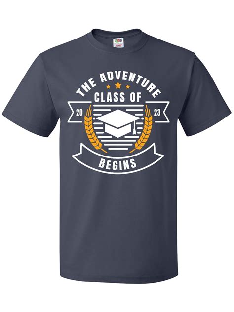 Inktastic Class Of 2023 The Adventure Begins With Graduation Cap T