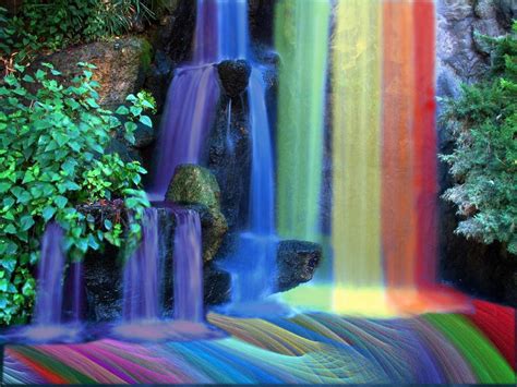 Rainbow Waterfall By Frogloop123 On Deviantart