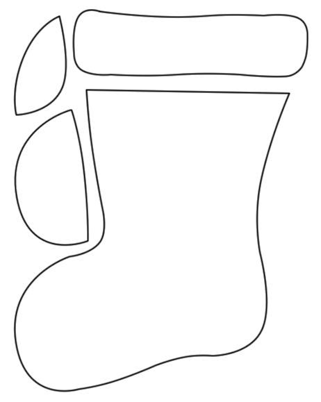 Christmas Stocking Template Printable