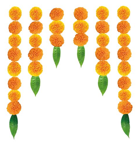Premium Vector Toran Marigold Decoration Diwali Karwa Choth Indian