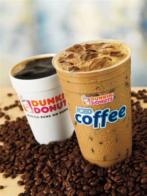 Hot And Iced Coffee Dunkin