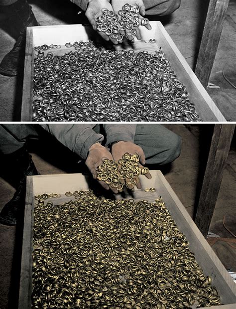 Media in category auschwitz aerial photographs. I Colorized And Restored Holocaust Pictures So People ...